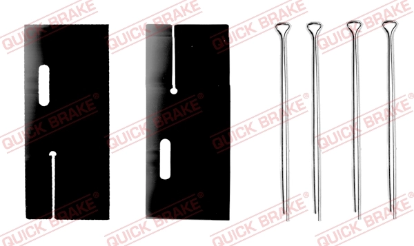 Accessory Kit, disc brake pad